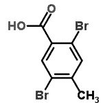 CAS#: 20871-01-6, 2,5-Dibromo-4-Methylbenzoic Acid