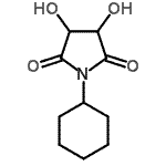 CAS 登录号：208922-82-1， 1-环己基-3,4-二羟基-2,5-吡咯烷二酮