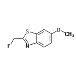 CAS 登录号：20897-51-2， 2-(氟甲基)-6-甲氧基-1,3-苯并噻唑