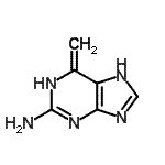 CAS 登录号：208994-82-5， 6-亚甲基-6,7-二氢-1H-嘌呤-2-胺