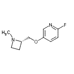 CAS#: 209327-88-8, 2-Fluoro-5-{[(2S)-1-Methyl-2-Azetidinyl]Methoxy}Pyridine