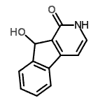 CAS 登录号：20943-75-3， 9-羟基-2,9-二氢-1H-茚并[2,1-c]吡啶-1-酮