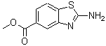 CAS 登录号：209459-07-4， 2-氨基-1,3-苯并噻唑-5-羧酸甲酯