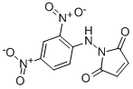 CAS 登录号：20970-35-8， N-(2,4-二硝基苯胺基)马来酰亚胺