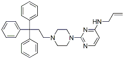 CAS#: 20980-18-1, 4-(Allylamino)-2-[4-(3,3,3-Triphenylpropyl)-1-Piperazinyl]Pyrimidine
