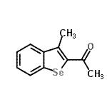 CAS 登录号：20984-18-3， 1-(3-甲基-1-苯并硒吩-2-基)乙酮