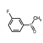 CAS 登录号：209852-82-4， 1-氟-3-(甲基亚磺酰)苯