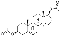 CAS 登录号：2099-26-5， (3b,17b)-雄甾-5-烯-3,17-二醇 3,17-二乙酸酯