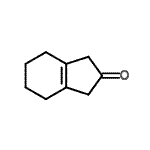 CAS 登录号：20990-33-4， 1,3,4,5,6,7-六氢-2H-茚-2-酮