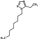 CAS 登录号：209969-92-6， 5-乙基-1-辛基-1H-1,2,4-三唑