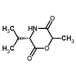 CAS 登录号：209973-72-8， (3S)-3-异丙基-6-甲基-2,5-吗啉二酮