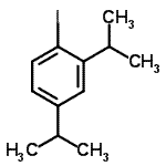 CAS 登录号：2100-20-1， 1-碘-2,4-二异丙基苯