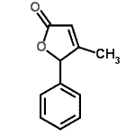 CAS 登录号：21053-63-4， 4-甲基-5-苯基-2(5H)-呋喃酮