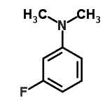 CAS 登录号：2107-43-9， 3-氟-N,N-二甲基苯胺