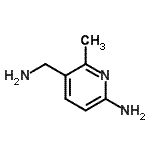CAS 登录号：210704-95-3， 5-(氨基甲基)-6-甲基-2-吡啶胺