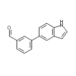 CAS 登录号：210888-94-1， 3-(1H-吲哚-5-基)苯甲醛
