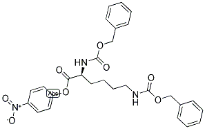 CAS 登录号：21160-82-7， N2,N6-二[(苯基甲氧基)羰基]-L-赖氨酸 4-硝基苯基酯