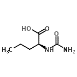 CAS 登录号：211681-86-6， N-氨基甲酰-L-正缬氨酸