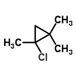 CAS 登录号：21181-46-4， 1-氯-1,2,2-三甲基环丙烷