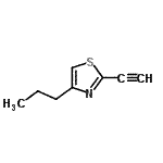 CAS 登录号：211940-14-6， 2-乙炔基-4-丙基-1,3-噻唑