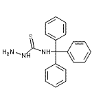 CAS 登录号：21198-26-5， N-三苯甲基肼基硫代甲酰胺