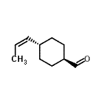 CAS 登录号：211996-00-8， 反式-4-[(1Z)-1-丙烯-1-基]环己烷甲醛