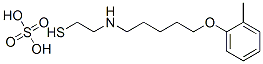 CAS 登录号：21208-85-5， 2-[5-(邻甲苯氧基)戊基]氨基乙硫醇硫酸酯