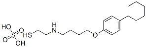 CAS#: 21220-77-9, 2-[4-(4-Cyclohexylphenoxy)Butyl]Aminoethanethiol Sulfate