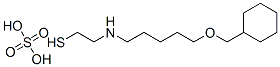 CAS#: 21224-41-9, 2-[5-(Cyclohexylmethoxy)Pentyl]Aminoethanethiol Sulfate