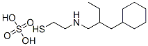 CAS#: 21226-93-7, 2-[[2-(Cyclohexylmethyl)Butyl]Amino]Ethanethiol Sulfate