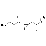 CAS 登录号：212784-50-4， (2-丁酰基-3-氧杂氮丙啶基)乙酸甲酯