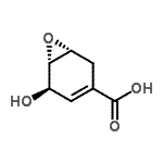 CAS#: 213027-96-4, (1R,5R,6S)-5-Hydroxy-7-Oxabicyclo[4.1.0]Hept-3-Ene-3-Carboxylic Acid
