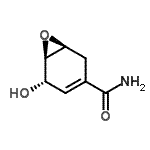 CAS 登录号：213028-03-6， (1S,5S,6R)-5-羟基-7-氧杂双环[4.1.0]庚-3-烯-3-甲酰胺