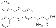 CAS 登录号：213192-60-0， 3-氨基-3-[3,4-二(苄氧基)苯基]丙酸