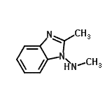 CAS 登录号：213206-23-6， N,2-二甲基-1H-苯并咪唑-1-胺