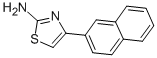 CAS#: 21331-43-1, 4-(2-Naphthalenyl)-2-Thiazolamine