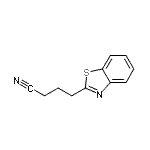 CAS 登录号：21344-52-5， 4-(1,3-苯并噻唑-2-基)丁腈