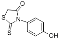 CAS#: 21346-21-4, 3-(4-Hydroxyphenyl)-2-Sulfanylidene-Thiazolidin-4-One