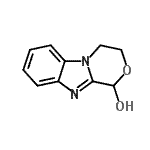 CAS 登录号：21357-89-1， 3,4-二氢-1H-[1,4]恶嗪并[4,3-a]苯并咪唑-1-醇