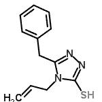 CAS 登录号：21358-12-3， 4-烯丙基-5-苄基-4H-1,2,4-三唑-3-硫醇