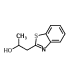 CAS 登录号：213682-45-2， 1-(1,3-苯并噻唑-2-基)-2-丙醇