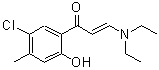 CAS 登录号:213690-07-4, (2E)-1-(5-氯-2-羟基-4-甲基苯基)-3-(二乙基氨基)-2-丙烯-1-酮