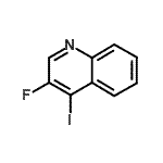 CAS 登录号：213772-63-5， 3-氟-4-碘喹啉
