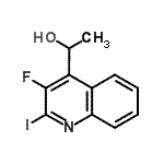 CAS 登录号：213772-79-3， 1-(3-氟-2-碘-4-喹啉基)乙醇