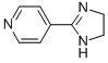 CAS 登录号：21381-61-3， 4-(4,5-二氢-1H-咪唑-2-基)-吡啶