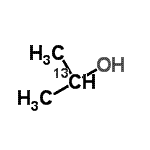 CAS 登录号：21388-65-8， 2-(2-<sup>13</sup>C)丙醇