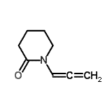 CAS 登录号：214219-69-9， 1-丙二烯基-2-哌啶酮