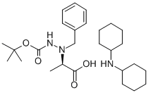 CAS 登录号：214262-83-6， (R)-(-)-Nalpha-苄基-Nbeta-叔丁氧羰基-D-肼基丙氨酸二环己胺盐