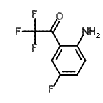 CAS 登录号:214288-07-0, 1-(2-氨基-5-氟苯基)-2,2,2-三氟乙烷酮