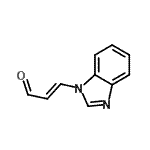 CAS 登录号：21431-76-5， (2E)-3-(1H-苯并咪唑-1-基)丙烯醛